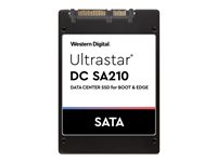 WD Ultrastar SA210 HBS3A1996A7E6B1 - Solid state drive - krypterat - 960 GB - inbyggd - 2.5" - SATA 6Gb/s - Self-Encrypting Drive (SED), TCG Opal Encryption 2.01 0TS1651