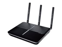 TP-Link ARCHER VR600, Wi-Fi 5 (802.11ac), Dual-band (2,4 GHz / 5 GHz), Nätverksansluten (Ethernet), 3G, Svart, Bordsrouter ARCHER VR600