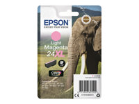Epson 24XL - 9.8 ml - XL - ljus magenta - original - blister med RF-larm - bläckpatron - för Expression Photo XP-55, 750, 760, 850, 860, 950, 960, 970, Expression Premium XP-750, 850 C13T24364022