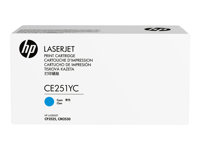 HP Contractual Cyan Optimized Original LaserJet Toner Cartridge (CE251YC), 7000 sidor, Cyan, 1 styck CE251YC