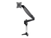 StarTech.com Skrivbordsmonterad monitorarm, Klämma, 8 kg, 81,3 cm (32"), 124,5 cm (49"), 100 x 100 mm, Svart ARMPIVOTE2