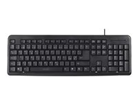 Deltaco TB-53, Fullstor (100 %), Kabel, USB, QWERTY, Svart TB-53