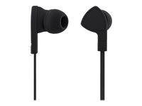 E110 In-ear headset, 1-button remote, 3.5mm, mic, black HL-W102