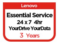 LENOVO ISG ePac Essential Service - 3Yr 24x7 4Hr Response + YourDrive YourData 5PS7A01558