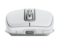 Logitech Master Series MX Anywhere 3S for Mac - Mus - 6 knappar - trådlös - Bluetooth - blekgrå 910-006946