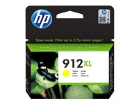 HP 912XL - 9.9 ml - Lång livslängd - gul - original - bläckpatron - för Officejet 80XX, Officejet Pro 80XX 3YL83AE#BGY