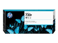 HP 730F - 300 ml - hög kapacitet - grå - original - DesignJet - bläckpatron - för DesignJet T1700, T1700 PostScript, T1700dr, T1700dr PostScript 1XB29A