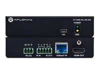 Atlona AT-UHD-EX-70C-RX, 4096 x 2160 pixlar, AV-mottagare, 70 m, Kabel, Svart, HDCP AT-UHD-EX-70C-RX