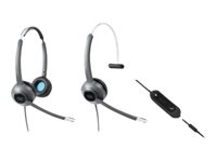 Cisco 522, Kabel, Kontor/callcenter, 50 - 18000 hz, Headset, Svart, Grå CP-HS-W-522-USB=