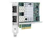 HPE 560SFP+ - Nätverksadapter - PCIe 2.0 x8 - 10Gb Ethernet x 2 - för Apollo 4200 Gen9, ProLiant DL20 Gen9, DL388p Gen8, ML30 Gen9, SimpliVity 380 Gen9 665249-B21