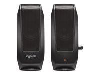 Logitech LGT-S120, 2.0 kanaler, Kabel, 2,2 W, 50 - 20000 hz, Svart 980-000010