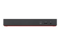 Lenovo ThinkPad Thunderbolt 4 WorkStation Dock - Dockningsstation - Thunderbolt 4 - HDMI, 2 x DP, Thunderbolt - 1GbE - 300 Watt - Schweiz 40B00300CH