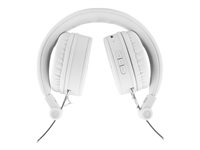 Streetz HL-BT403, Kabel o Trådlös, Musik, 20 - 20000 hz, Headset, Vit HL-BT403