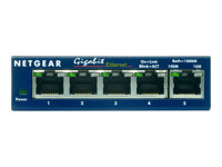 NETGEAR GS105, Ohanterad, Gigabit Ethernet (10/100/1000), Full duplex GS105GE