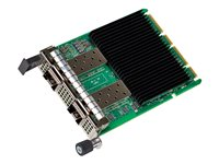 Intel E810-XXVDA2 f/ OCP 3.0, Intern, Kabel, PCI Express, Fiber, Svart, Grön, Silver E810XXVDA2OCPV3