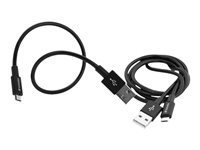 Verbatim 48875, 1 m, Micro-USB A, USB A, USB 3.2 Gen 1 (3.1 Gen 1), Svart 48875