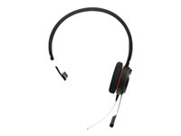 Jabra EVOLVE 20 MS Mono USB Headband, Noise cancelling,USB connector, with mute-button and volume control on the cord, with foam ear cushion, Microsoft optimized 4993-823-109