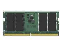 Kingston Technology ValueRAM KVR52S42BD8K2-64, 64 GB, 2 x 32 GB, DDR5, 5200 MHz, 262-pin SO-DIMM KVR52S42BD8K2-64