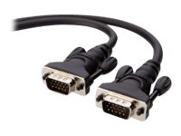 Belkin F2N028BT1.8M, 1,8 m, HDDB15, VGA (D-Sub), Hankoppling, Hankoppling, Svart F2N028bt1.8M