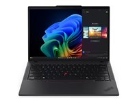 Lenovo ThinkPad T14 Gen 6 21QG - 180 graders gångsjärnskonstruktion - Intel Core Ultra 7 - 258V / upp till 4.8 GHz - Win 11 Pro - Intel Arc Graphics 140V - 32 GB RAM - 1 TB SSD TCG Opal Encryption 2, NVMe, Performance - 14" IPS 1920 x 1200 - Gigabit  21QG001UMX