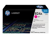 HP 824A, HP, HP 824 tonerkassetter fungerar med:, 1 styck, Laserutskrift, Magenta, CB387A CB387A