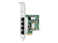 HPE 331T, Intern, Kabel, PCI Express, Ethernet, 2000 Mbit/s, Grön, Grå 647594-B21