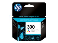 HP 300 TRI-COLOR ORIGINAL INK EN/PL/HU/CZ/SL CARTRIDGE CC643EE#BA3