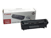 Canon 703 - Svart - original - tonerkassett - för i-SENSYS LBP2900, LBP2900B, LBP3000, Laser Shot LBP-2900, 3000 7616A005