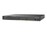 Cisco Catalyst 2960XR-24TS-I - Switch - L3 - Managed - 24 x 10/100/1000 + 4 x SFP - desktop, rack-mountable WS-C2960XR-24TS-I