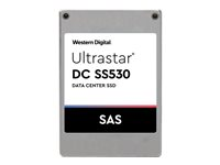 Western Digital Ultrastar DC SS530, 7,68 TB, 2.5", 2150 MB/s, 12 Gbit/s 0B40374