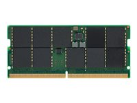 Kingston Technology KSM56T46BS8KM-16HA, 16 GB, 1 x 16 GB, DDR5, 5600 MHz, 262-pin SO-DIMM, Svart, Grön KSM56T46BS8KM-16HA