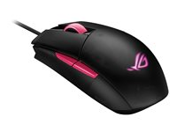 ASUS ROG Strix Impact II Electro Punk, Optisk, USB Type-A, 6200 DPI, Svart, Rosa 90MP01U0-BMUA00