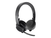 Logitech Zone Plus, Trådlös, Kontor/callcenter, 180,8 g, Headset, grafit 981-000859