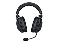 Logitech G Pro X 2 - Headset - fullstorlek - Bluetooth / LIGHTSPEED - trådlös, kabelansluten - 3,5 mm kontakt - ljudisolerande - magenta 981-001275