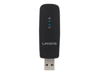 Linksys WUSB6300, Trådlös, Trådlös, USB, Wi-Fi 5 (802.11ac), 867 Mbit/s, Svart WUSB6300-EJ