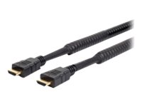 Vivolink PROHDMIAM7.5, 7,5 m, HDMI Typ A (standard), HDMI Typ A (standard), 3840 x 2160 pixlar, 3D kompatibilitet, Svart PROHDMIAM7.5