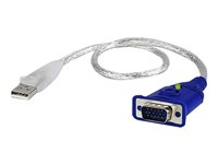 ATEN VGA EDID-emulator, 0,35 m, USB Type-A, VGA (D-Sub), Hankoppling, Hankoppling, Rak 2A-130G