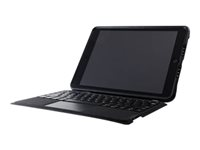 OtterBox UnlimitED Keyboard Case för Apple 10.2-inch iPad (7:e generation, 8:e generation, 9:e generation), stöttåligt, skyddande skal med Nordisk layout, testad till militärstandard, svart färg 77-82347