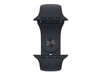 Apple MKUQ3ZM/A, Band, Smartwatch, Svart, Apple, Apple Watch 42mm Apple Watch 44mm Apple Watch 45mm, Fluoroelastomer MKUQ3ZM/A