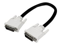 StarTech.com 1 m Dual Link DVI-D-kabel - M/M, 1 m, DVI-D, DVI-D, Hankoppling, Hankoppling, Svart DVIDDMM1M