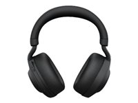 Evolve2 85 headset black MS, Link 380 BT adapter USB-C MS,1.2m USB-C to USB-A Cable, 3.5mm jack audio cable,Flight adapter, Carry case, Warranty and warning (safety leaflets) 28599-999-899