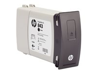 HP 843C - 400 ml - svart - original - PageWide XL - bläckpatron - för PageWide XL 4000, 4100, 4200, 4500, 4600, 4700, 5000, 5100, 5200 C1Q65A