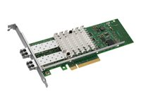 INTEL E10G42BFSRBLK Server Adapter 2Port 10GbE Dual Port Fiber PCI-e (MMF) SFP+ x8 x16 low profile full height bulk E10G42BFSRBLK