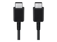 Samsung C to C Cable Black EP-DA705: Max 3A, Up to 25W Charging EP-DA705BBEGWW