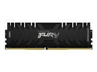 Kingston FURY Renegade - DDR4 - sats - 64 GB: 4 x 16 GB - DIMM 288-pin - 3200 MHz / PC4-25600 - CL16 - 1.35 V - ej buffrad - icke ECC - svart KF432C16RB1K4/64