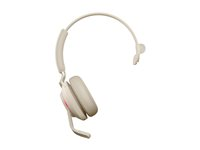 Evolve2 65 headset beige UC, Link 380 BT adapter USB-C, Evolve2 65 Deskstand beige, 1.2m USB-C to USB-A Cable, Carry case, Warranty and warning (safety leaflets) 26599-889-888