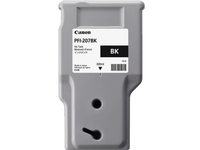 Canon PFI-207 BK, Pigmentbaserat bläck, 1 styck 8789B001