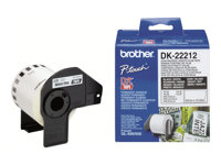 Brother DK-22212, Svart på vitt, DK, Vit, direkt termal, Brother, Brother QL1050, QL1060N, QL500, QL500A, QL550, QL560, QL560VP, QL570, QL580N, QL650TD, QL700,... DK22212