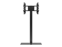 Multibrackets M Display Stand 180 Single Black w. Floorbase VESA 200x200-700x400 Max 50kg 7350073732425