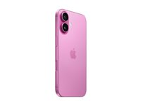 Apple iPhone 16 - 5G smartphone - dual-SIM / Internminne 128 GB - OLED-skärm - 6.1" - 2556 x 1179 pixlar - 2 bakre kameror 48 MP, 12 MP - front camera 12 MP - rosa MYEA3QN/A